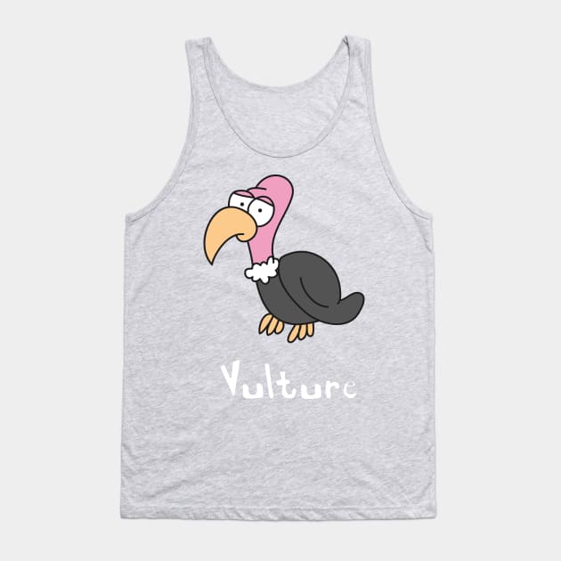 Vulture Tank Top by ptdoodles